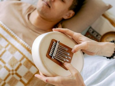 Hands resting on knees during a meditation session.